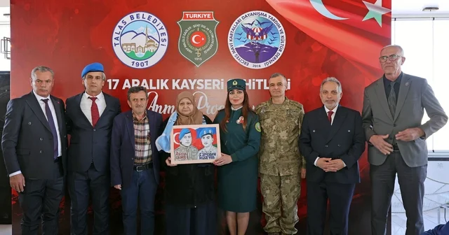 Şehitler hatırasına anlamlı buluşma: Başkan Yalçın a teşekkür yağmuru Kayseri Haberleri