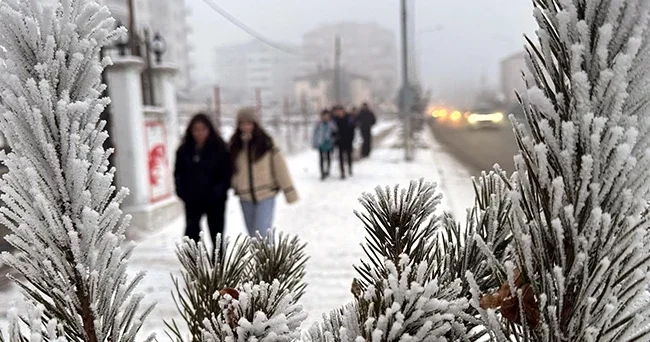 Burası Sibirya değil Türkiye! Buzdan kente dönüştü: Sıfırın altında 15 dereceyi gördü Allah bize yardım etsin