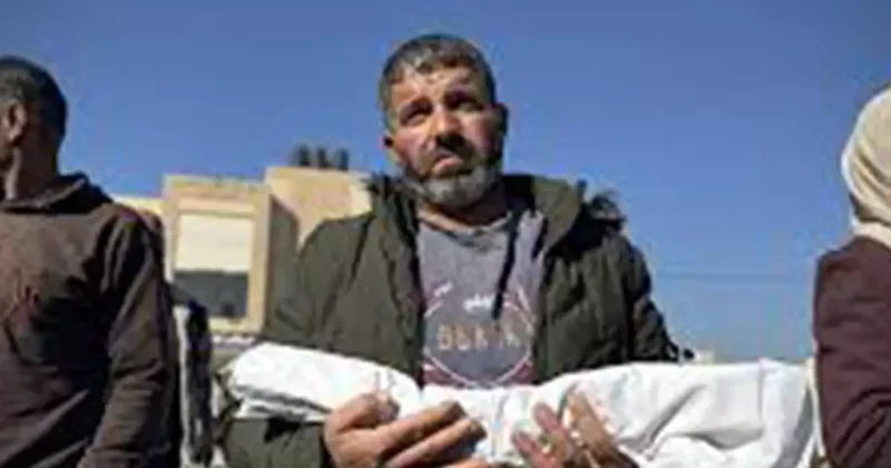 Gazze de Soğuk Hava Bebek Can aldı