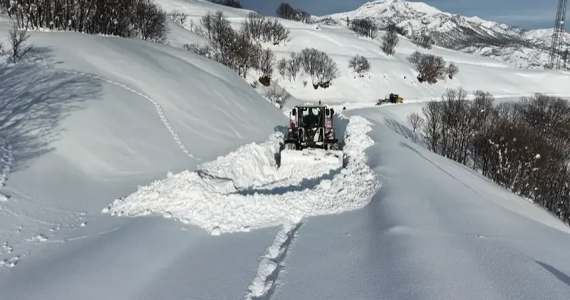 Tunceli’de kardan kapanan 67 köy yolu ulaşıma açıldı Gündem Haberleri