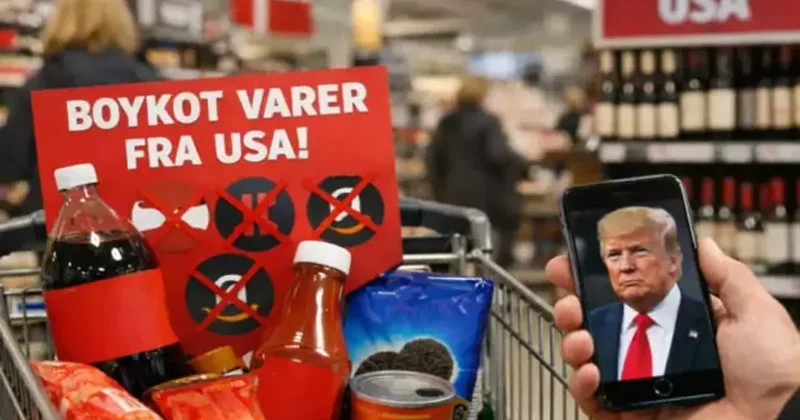 Danimarka’da ABD ürünlerine geniş çaplı boykot