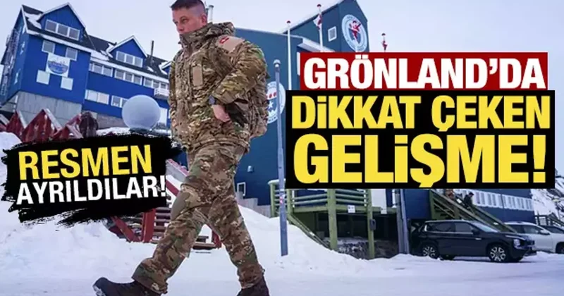 Almanya dan sürpriz Grönland kararı! Resmen ayrıldılar