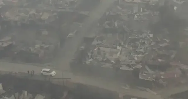 Şili nin güneyinde meydana gelen orman yangınlarında 18 kişi öldü VİDEO İZLE