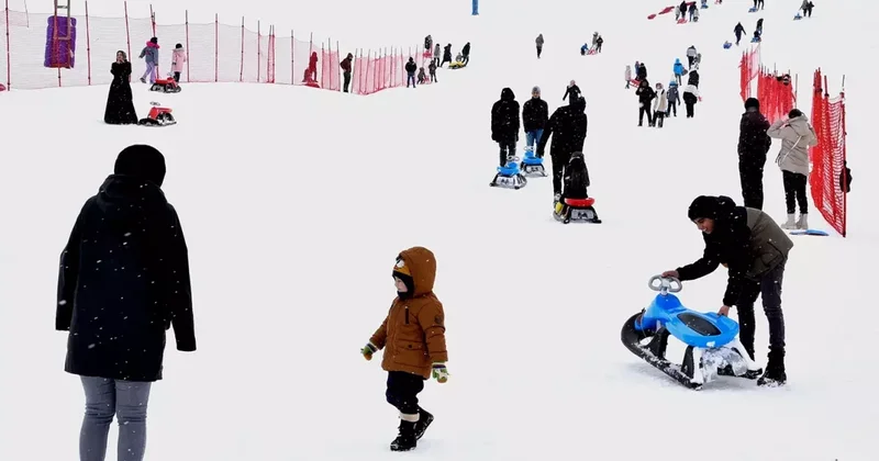 Bitlis te kış turizmi yarı yıl tatiliyle canlandı
