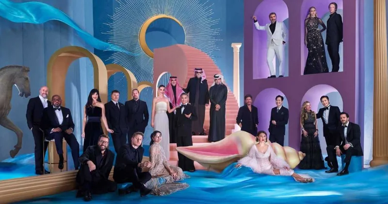 Arabistan da Türk rüzgarı: Dünya starlarıyla aynı karede!