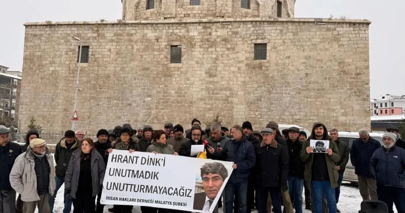 Hrant Dink memleketi Malatya da anıldı: Onu yanımızda hissederek mücadelemizi sürdüreceğiz