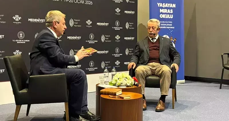 Cilt sanatçısı Mehmet Karslı, gençlerle bir araya geldi