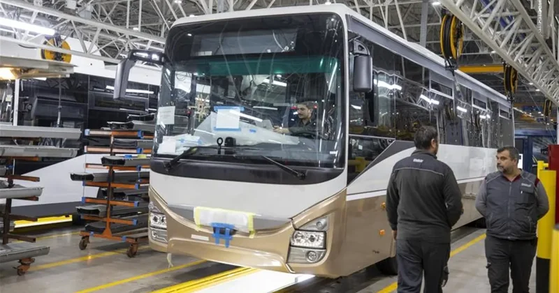 Toplu taşıma ihracatında yüzde 30 luk artış