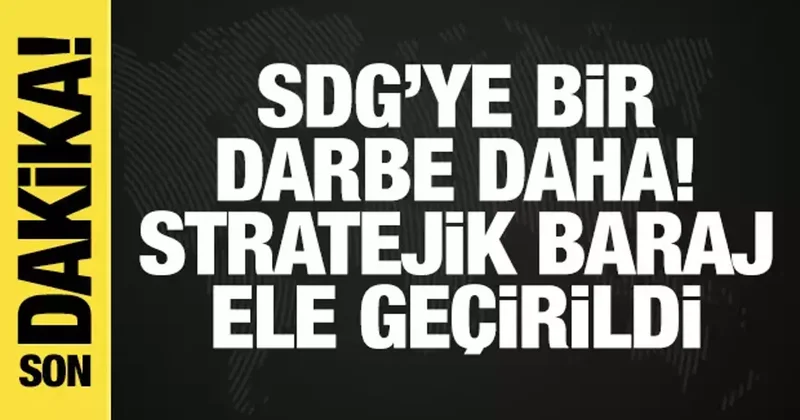 Suriye ordusu, Tişrin Barajı nı SDG işgalinden kurtardı