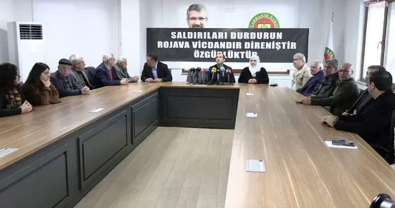 Diyarbakır’daki STK ve siyasi partilerden Suriye açıklaması: Türkiye, Kürtler ile Şam yönetimi arasında ortak bir pozitif bir rol oynamalı