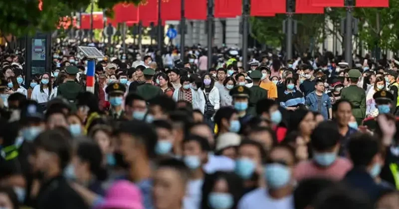 Çin de doğum oranı dibi gördü