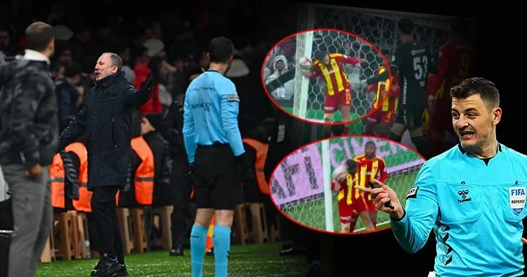 Dolmabahçe ye damga vuran pozisyon: Beşiktaş tan penaltı beklentisi!