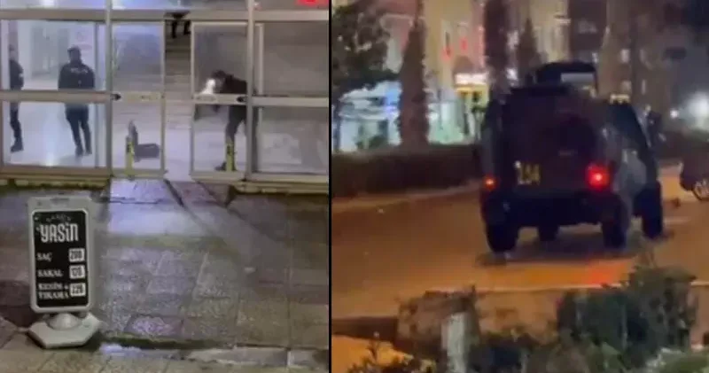 Esenyurt ta taksiyle geldiği iş hanını silahlı saldırı düzenledi