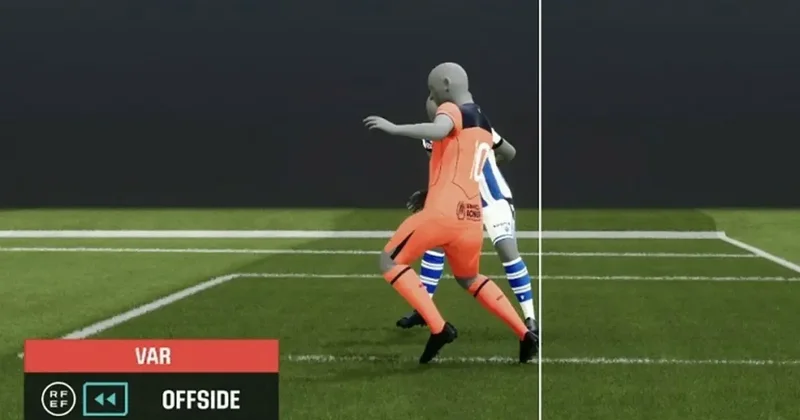 Barcelona nın iptal olan golündeki ofsayt kararı da olay oldu