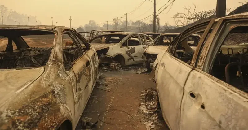 Büyük felaket! 300 ev kül oldu! OHAL ilan edildi! Çok sayıda ölü var