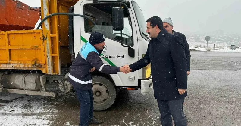 Battalgazi’de kar teyakkuzu