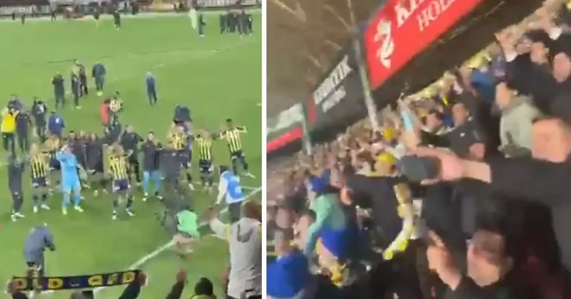 Fenerbahçe taraftarından Mert Hakan a destek