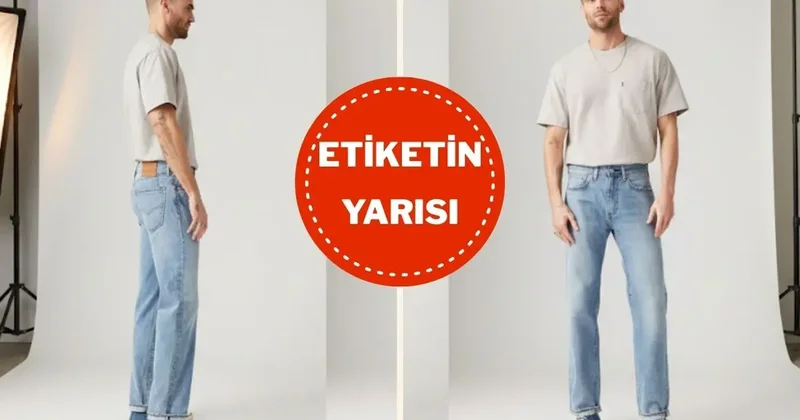 Gardırobunuzun eksik parçası Levi s 505 indirimde