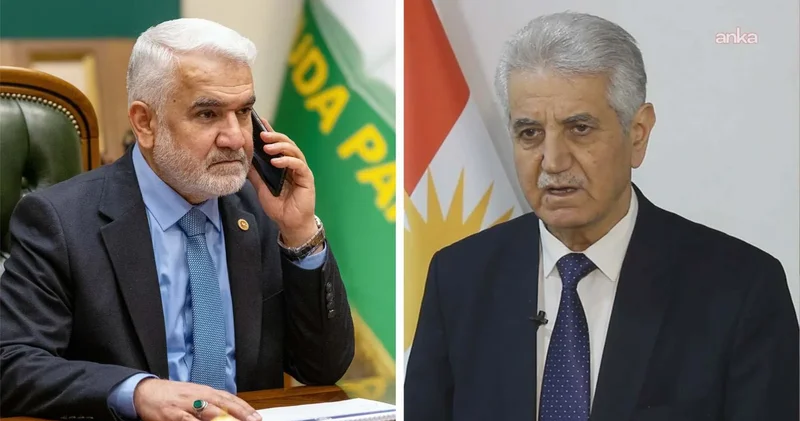 HÜDA PAR Genel Başkanı Yapıcıoğlu, Suriye Kürt Ulusal Konseyi Başkanı İsmail ile görüştü