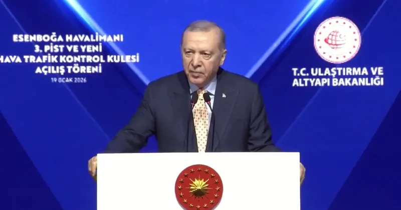 Cumhurbaşkanı Erdoğan açılışta muhalefete yüklendi! Vatandaşı mafya misali haraca bağladılar
