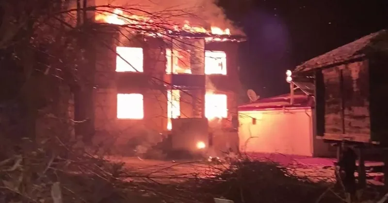 Ordu’da çıkan yangın sonrası müstakil ev kullanılamaz hale geldi