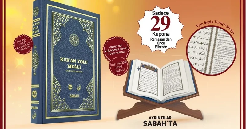 SABAH’TAN KUR’AN YOLU MEALİ TAM SAYFA MEALİ
