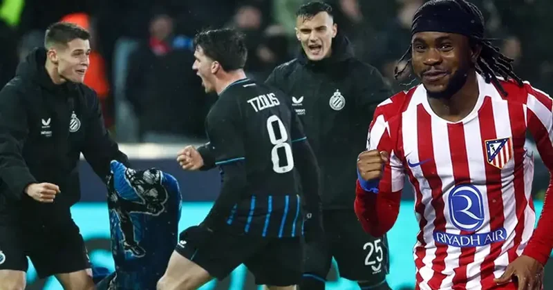 6 gollü maç nefesleri kesti! Club Brugge Atletico Madrid maçı sonucu: 3 3 Fanatik Gazetesi Futbol Haberleri Spor