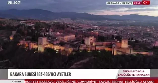 Erkan Aydın’la Endülüs’te Ramazan Ülke TV’de