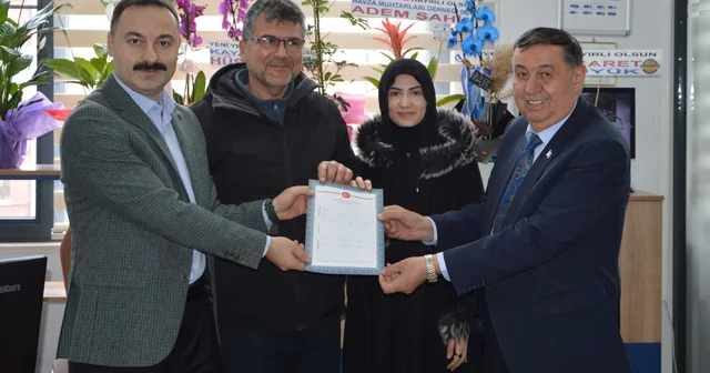 Havza OSB de üretime geçen fabrikanın tapusu verildi Samsun Haberleri