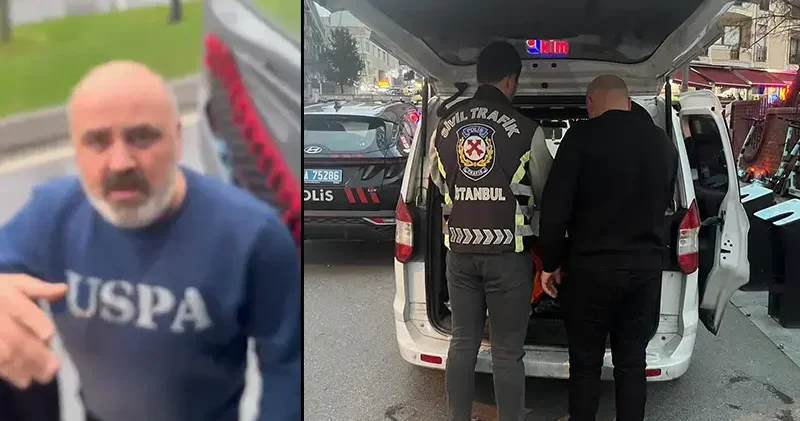 Bakırköy’deki trafikte yol verme tartışmasında sürücüye 2 bin 492 lira ceza