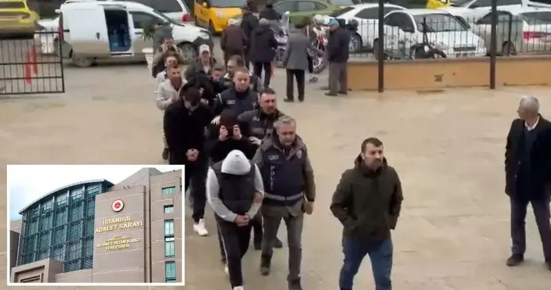 Casperlar suç örgütüne bilgi sızdıran 9 u polis 17 zanlı gözaltına alındı İstanbul Haberleri