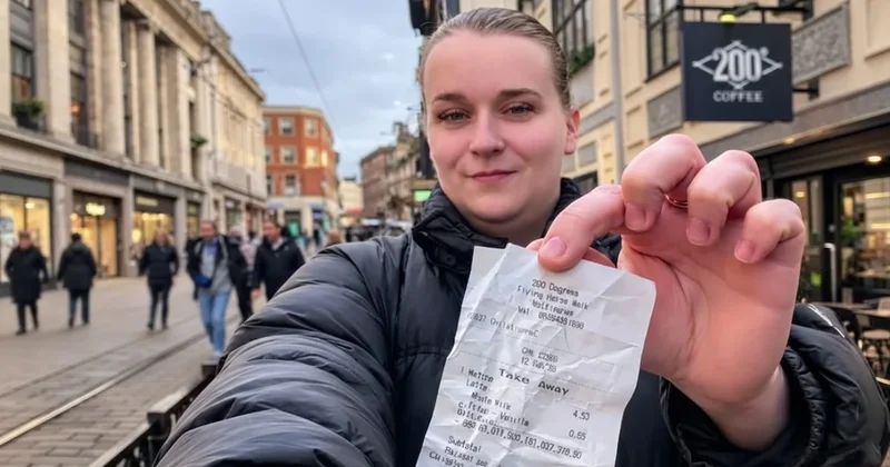 Kahve içmeye gitti, bakiyesindeki parayı görünce havalara uçtu ama onu kaçınılmaz hayal kırıklığı bekliyordu Sözcü Gazetesi