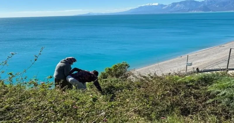 Ağır otizmli gence nakil kararı anneyi 40 metrelik falezlere çıkardı