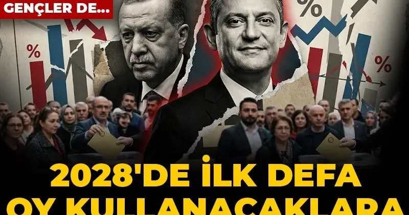 2028 de ilk defa oy kullanacaklara anket yapıldı! Emeklilerden sonra gençler de…