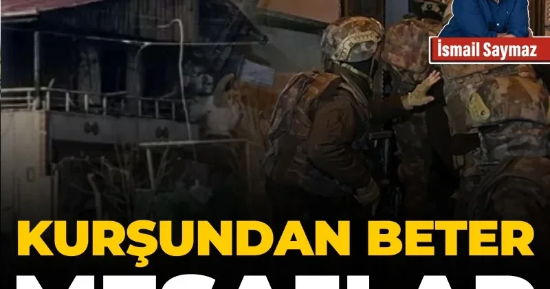 Kurşundan beter mesajlar