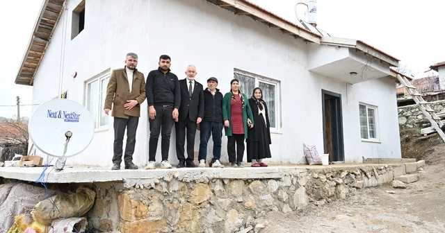 Yangında evi yanan aileye Başkan dan yeni yuva Süreç boyunca başkanımız sürekli yanımızdaydı Isparta Haberleri