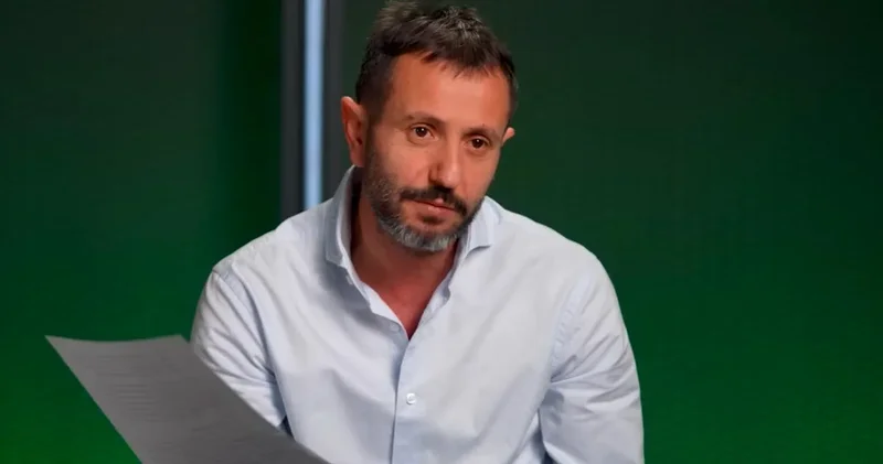 Galatasaray maçına izlemeye gittiği yerde Aziz Yıldırım la karşılaştı: Yönetime yüklendi