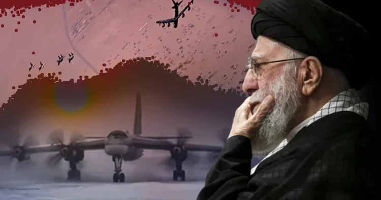 Kıyamet günü uçağı Tahran da görüldü! Hamaney kaçış hazırlığı mı yapıyor? İran denklemine Rusya da dahil oldu