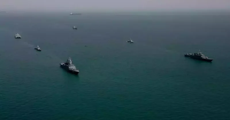 İran ile Rusya dan Hürmüz de gövde gösterisi! ABD ye böyle meydan okudular