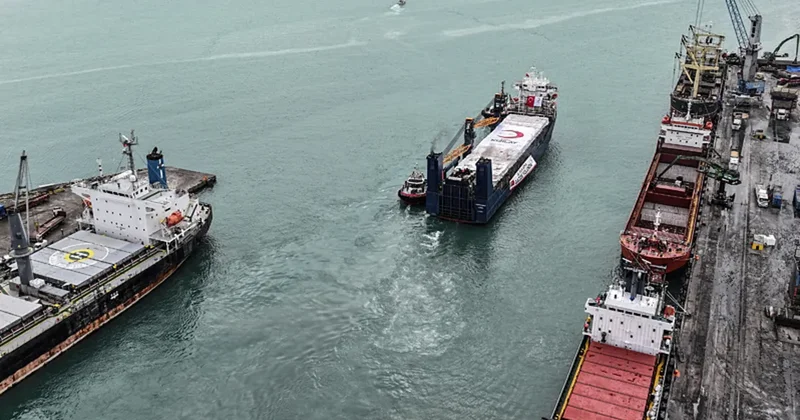 Türkiye Gazzeli mazlumları yalnız bırakmıyor! 21. İyilik gemisi yola çıktı: Şimdiye kadarki en büyük yardım sevkiyat