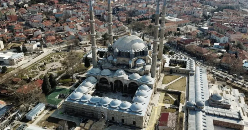 Selimiye nin son hali ortaya çıktı: İbadete açıldı