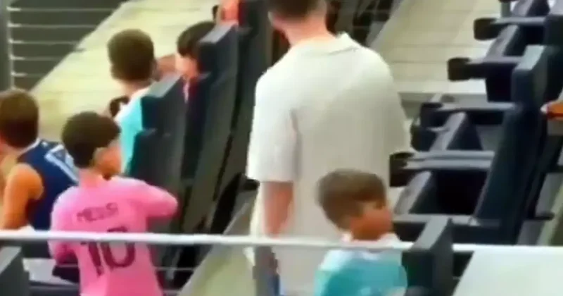 Messi ye selam vermeden geçince annesi devreye girdi