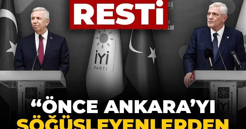 Mansur Yavaş tan operasyon resti: Önce Ankara yı söğüşleyenlerden başlayın