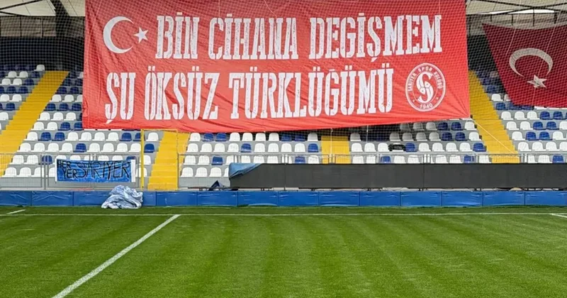 Maça damga vuran pankart