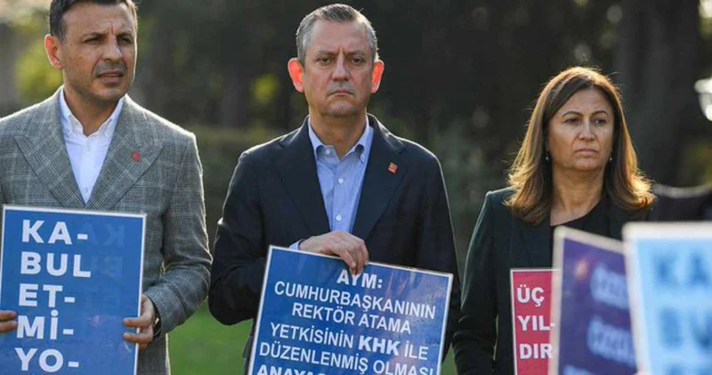 Özgür Özel bugün Boğaziçi Üniversitesi nde olacak: 1262 gündür direnen akademisyenlere destek olacak