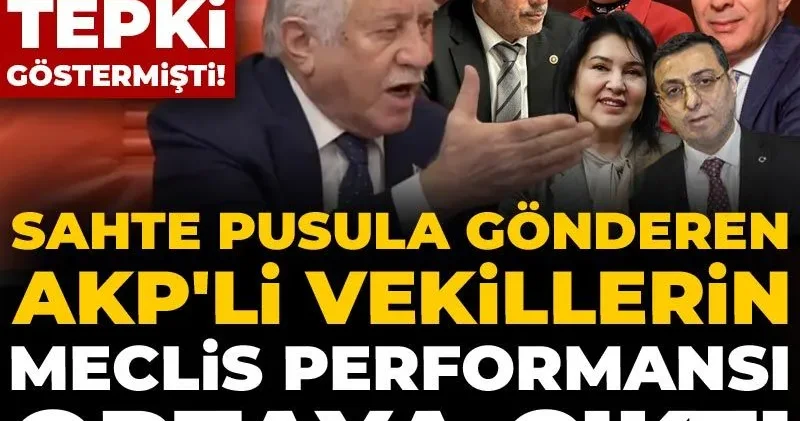 MHP li Adan Ayıp ya diye tepki göstermişti! Sahte pusula gönderen AKP lilerin Meclis performansı ortaya çıktı