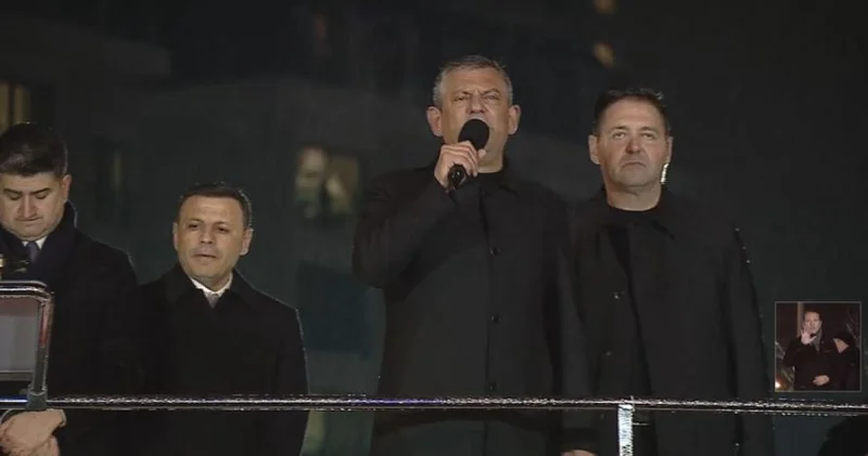 Özgür Özel Ataşehir de konuştu Son dakika haberleri