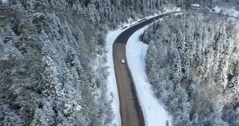 Bu fotoğraf Türkiye den: Manzarayı görenler bakmaya doyamadı