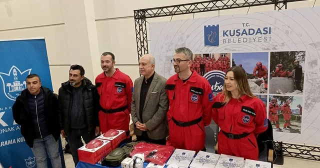 Kuşadası Belediyesi depreme karşı aldığı önlemleri İzmir de anlattı Aydın Haberleri