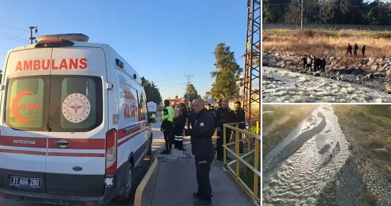 Hatay da çaya düştüğü iddia edilen çocuğun cesedine ulaşıldı Hatay Haberleri